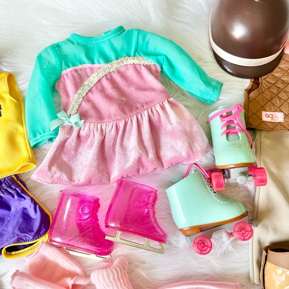 Our Generation for American Girl Dance Ballet and Sports Themed 18” Doll Clothes - Picture 2 of 5